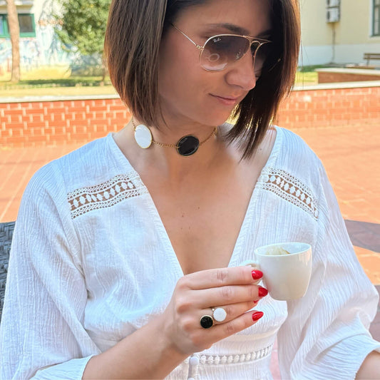 Crno bijeli set 